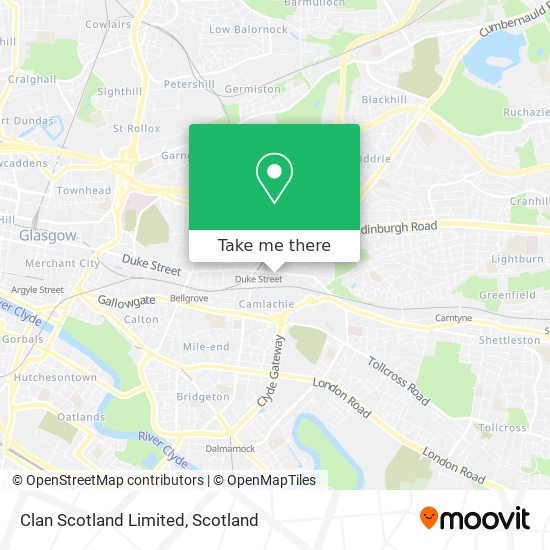 Clan Scotland Limited map