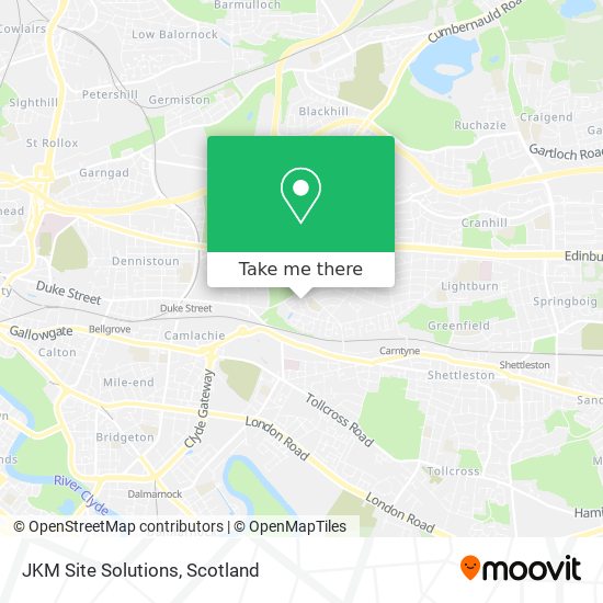 JKM Site Solutions map