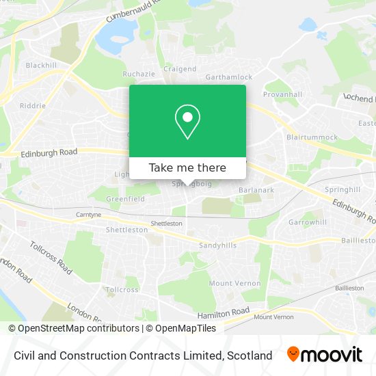 Civil and Construction Contracts Limited map
