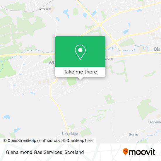Glenalmond Gas Services map