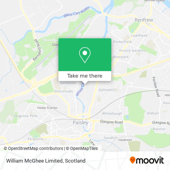 William McGhee Limited map