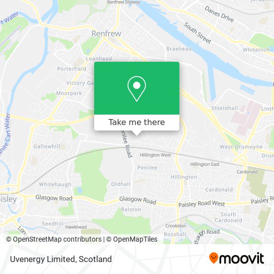 Uvenergy Limited map