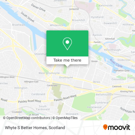 Whyte S Better Homes map