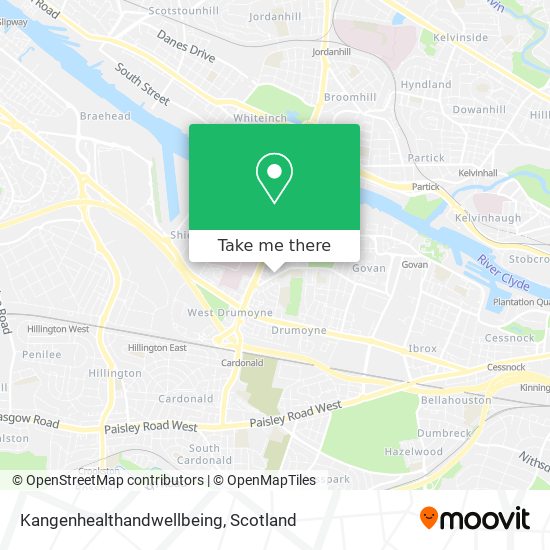 Kangenhealthandwellbeing map