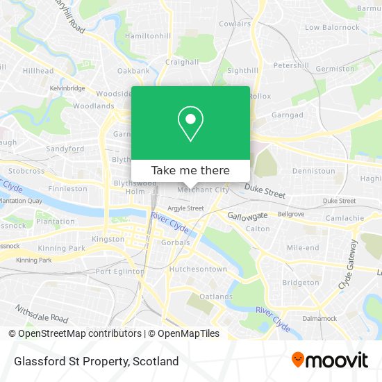 Glassford St Property map