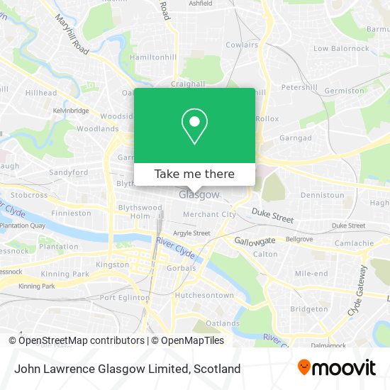 John Lawrence Glasgow Limited map