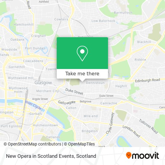 New Opera in Scotland Events map