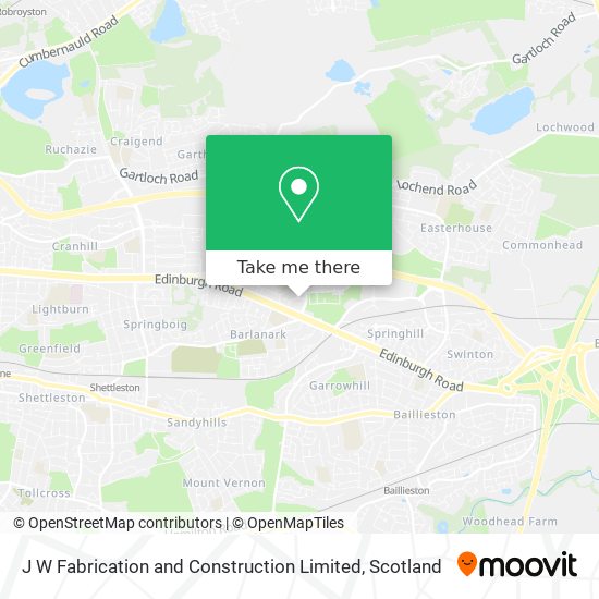 J W Fabrication and Construction Limited map