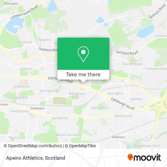 Apeiro Athletics map