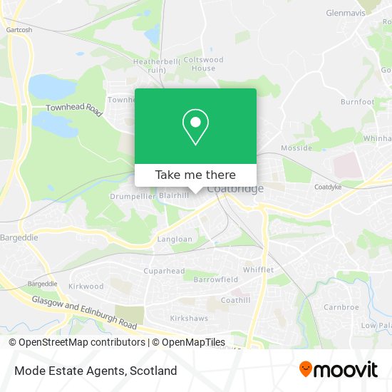 Mode Estate Agents map