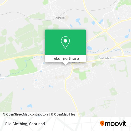 Clic Clothing map
