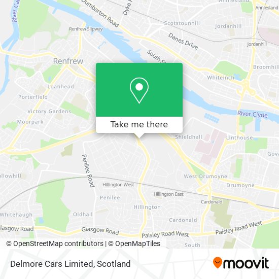 Delmore Cars Limited map