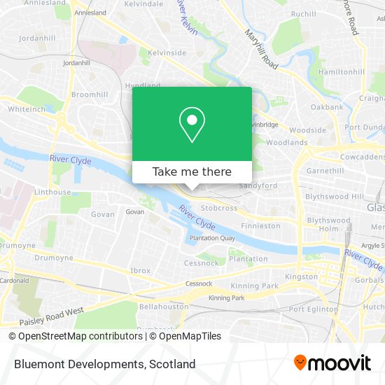 Bluemont Developments map