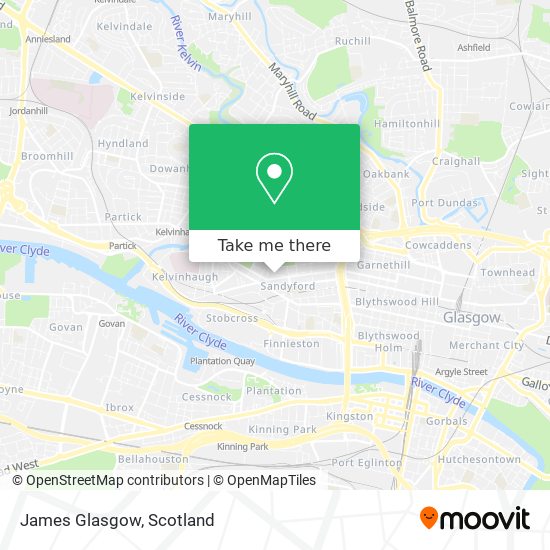 James Glasgow map
