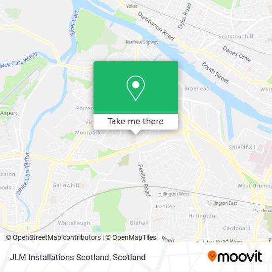 JLM Installations Scotland map