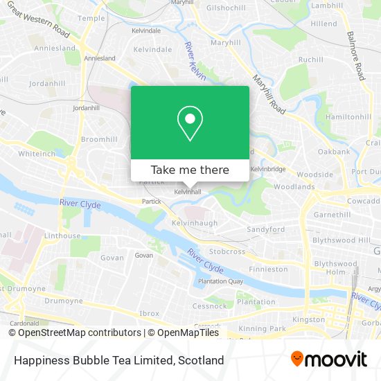 Happiness Bubble Tea Limited map