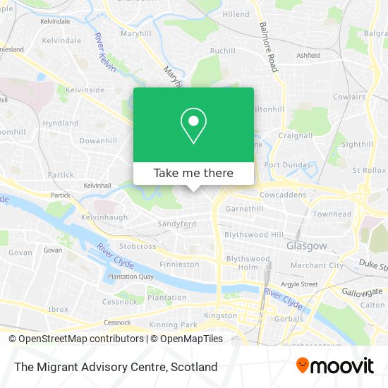 The Migrant Advisory Centre map