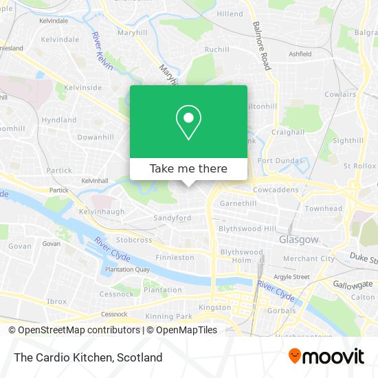 The Cardio Kitchen map