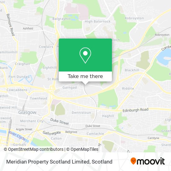 Meridian Property Scotland Limited map