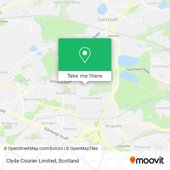 Clyde Courier Limited map