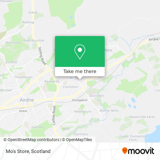 Mo's Store map
