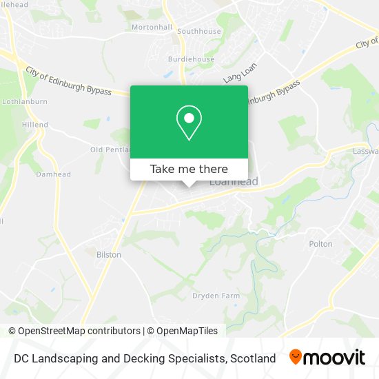 DC Landscaping and Decking Specialists map