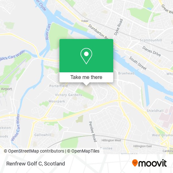 Renfrew Golf C map
