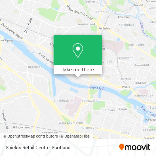 Shields Retail Centre map