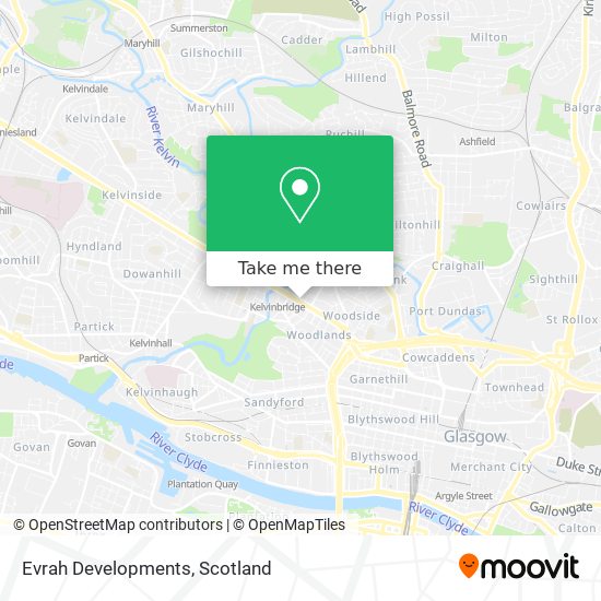 Evrah Developments map