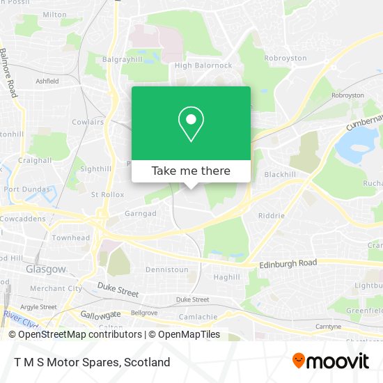 T M S Motor Spares map