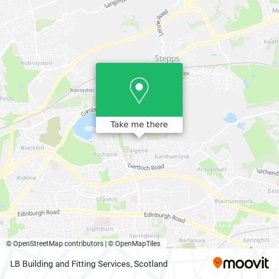 LB Building and Fitting Services map