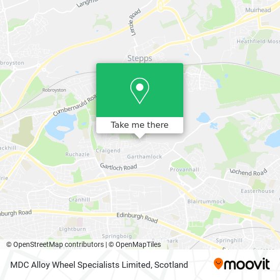 MDC Alloy Wheel Specialists Limited map