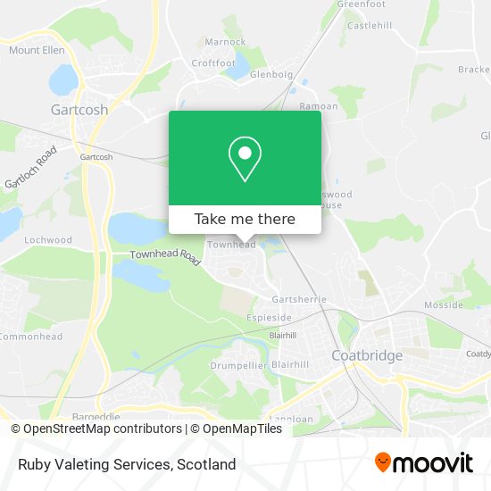 Ruby Valeting Services map