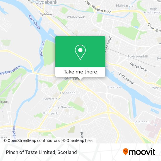 Pinch of Taste Limited map