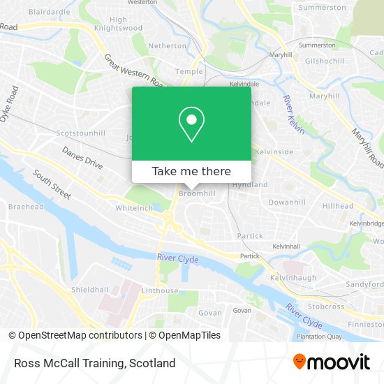 Ross McCall Training map