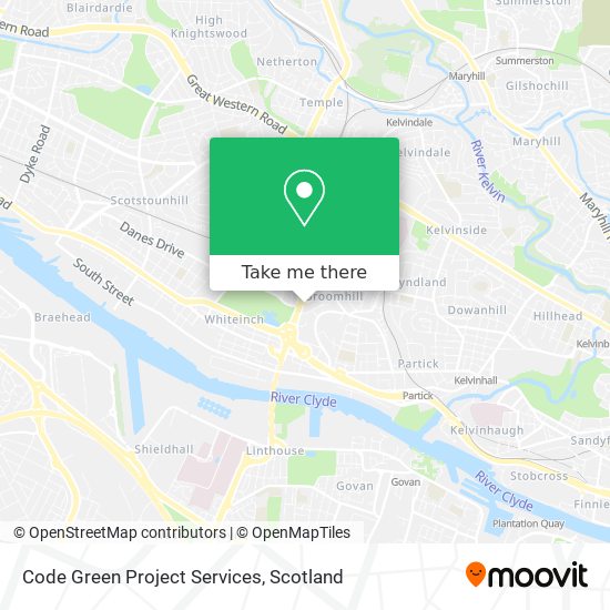 Code Green Project Services map