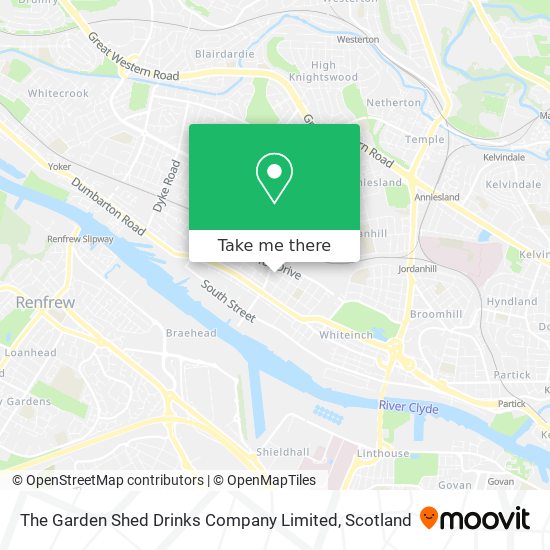 The Garden Shed Drinks Company Limited map