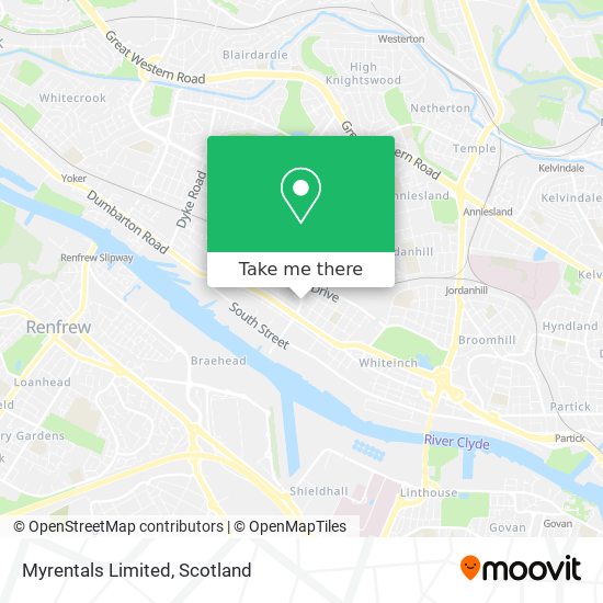 Myrentals Limited map