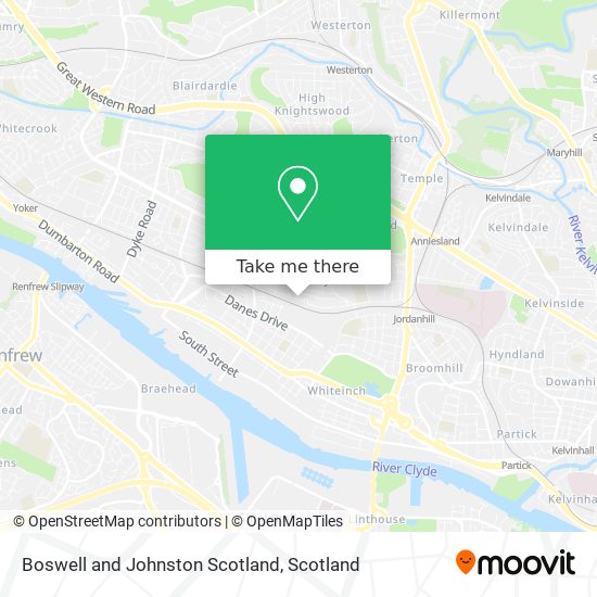 Boswell and Johnston Scotland map