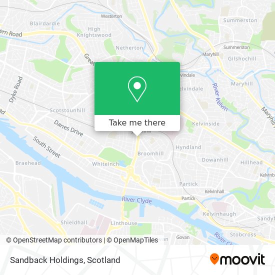 Sandback Holdings map