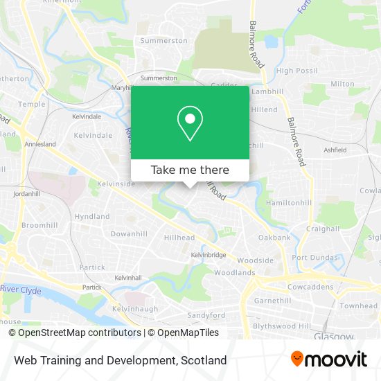 Web Training and Development map