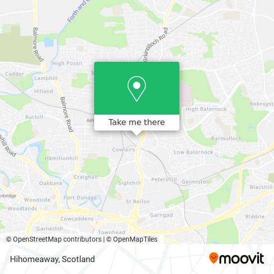 Hihomeaway map