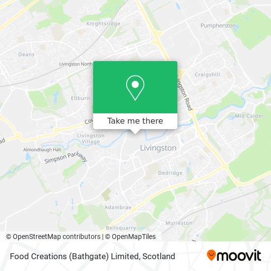 Food Creations (Bathgate) Limited map