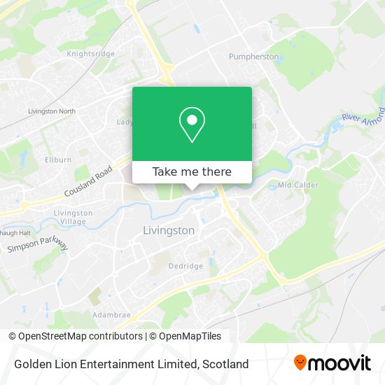 Golden Lion Entertainment Limited map