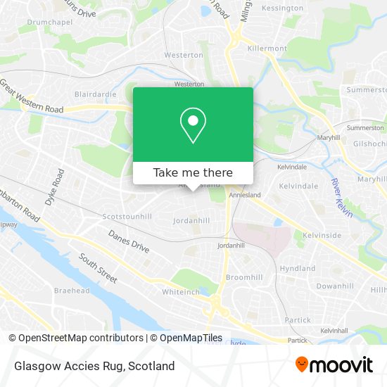 Glasgow Accies Rug map