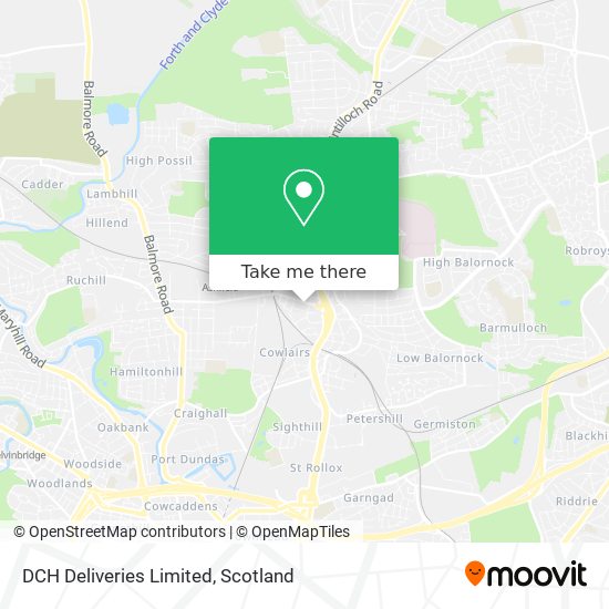 DCH Deliveries Limited map