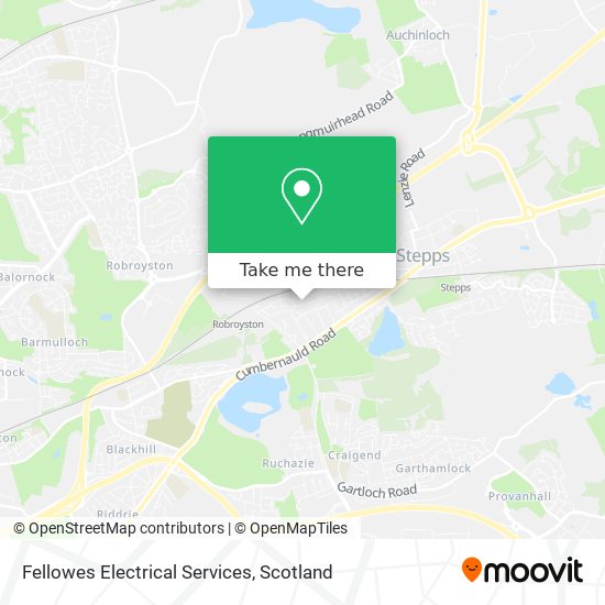 Fellowes Electrical Services map