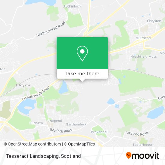 Tesseract Landscaping map