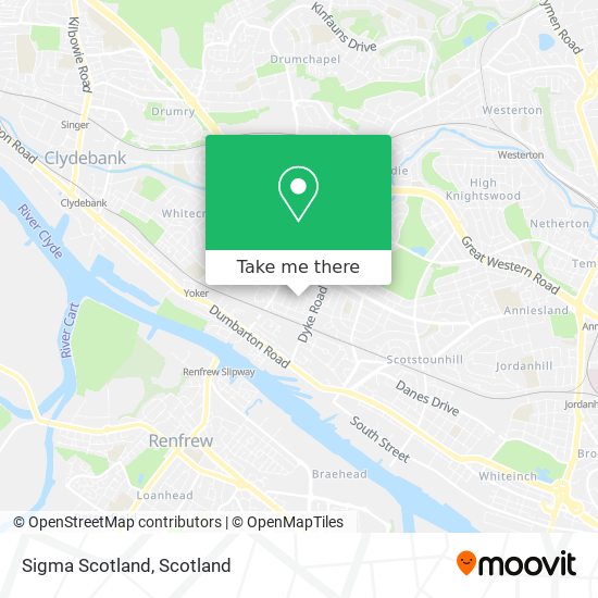 Sigma Scotland map