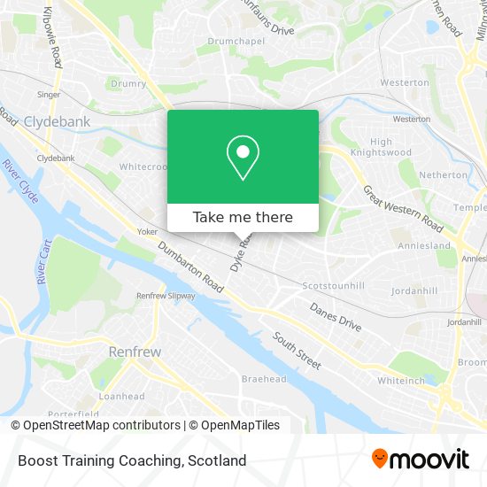 Boost Training Coaching map